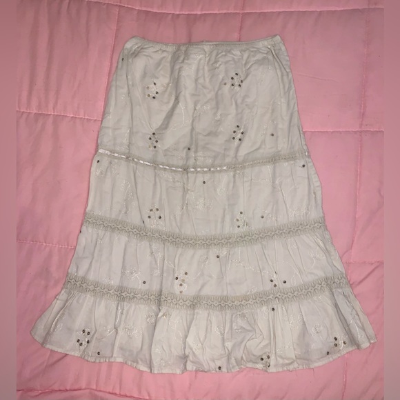 Limited Too Boho Beaded Skirt - Picture 4 of 6